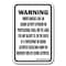 Signmission Safety Sign, 18 in Height, Aluminum, 12 in Length, Equine - Kansas A-1218 Equine - Kansas - alternate 1